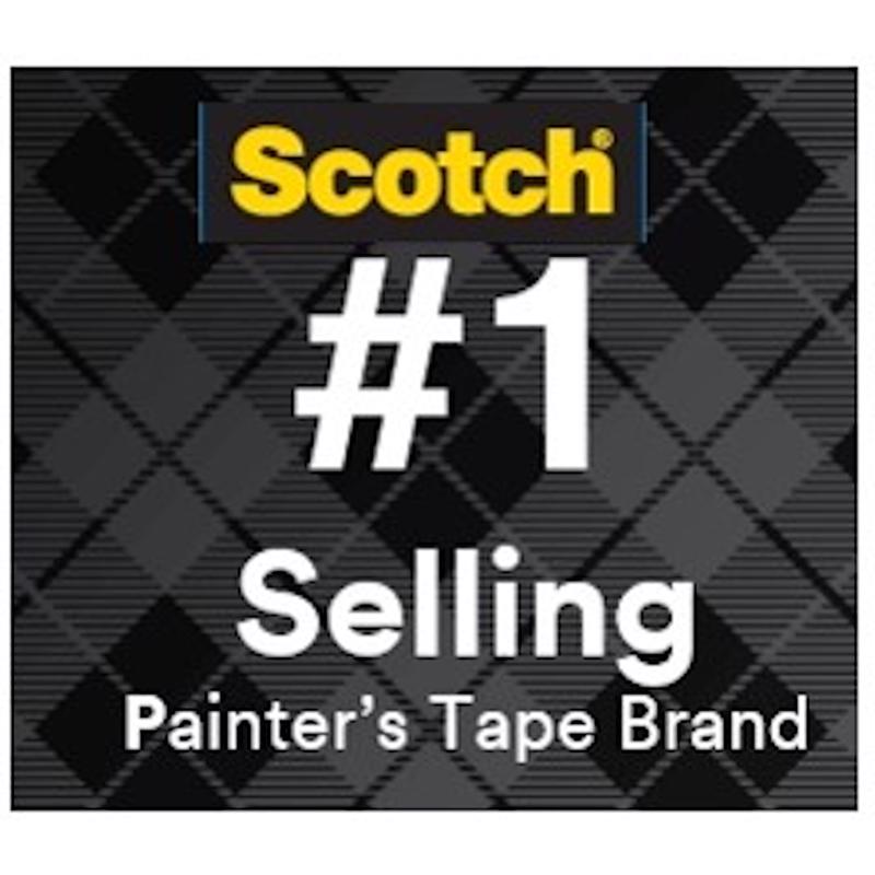ScotchBlue 1.41 in. W X 60 yd L Blue Medium Strength Original Painter's Tape 3 pk
