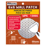 Allway 6 in. L X 6 in. W Fiberglass White Self Adhesive Drywall Mesh Patch, Pack of 10