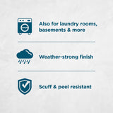 Valspar Porch, Floor & Patio Gloss Base 4 Floor Paint 1 gal, Pack of 4