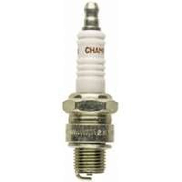 Champion QL77JC4 Spark Plug, 0.028 to 0.033 in Fill Gap, 0.551 in Thread, 0.813 in Hex, Pack of 8