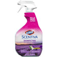 Clorox Scentiva Jasmine/Lavender Scent Deodorizing Multi-Purpose Cleaner Liquid 32 oz, Pack of 9