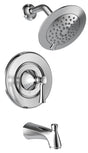 American Standard Chancellor Series 7022502.002 Tub and Shower Trim Kit, Multi-Function Showerhead, 1.8 gpm Showerhead