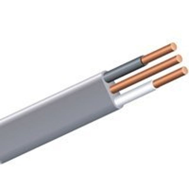 Southwire 6/2UF-W/GX500 Building Wire, #6 AWG Wire, 2 -Conductor, 500 ft L, Copper Conductor, PVC Insulation