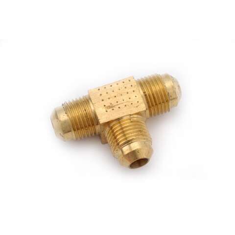 Anderson Metals 1/2 in. Male Flare in. X 1/2 in. D Male Flare in. Brass Tee