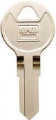 Hy-Ko 11010THRM1 Key Blank, For: Thermostat Box Locks, Pack of 10