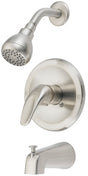 Boston Harbor TQ-F1014209NP Tub/Shower, Fixed Mount Showerhead, 1.75 gpm Showerhead, 1 Spray Settings, 1-Handle