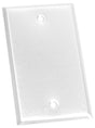 BWF 711W-1 Cover, 4-9/16 in L, 2-13/16 in W, Steel, White, Powder-Coated