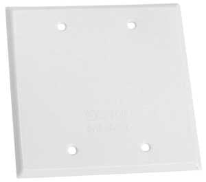 BWF 722W-1 Cover, Steel, White, Powder-Coated