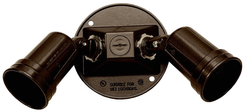 Teddico/Bwf 93102AB-1 Lamp Holder, 120 VAC, 75 W, Metal Housing Material, Bronze