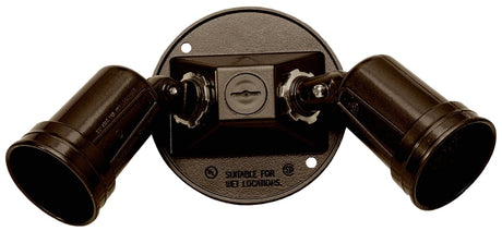 Teddico/Bwf 93102AB-1 Lamp Holder, 120 VAC, 75 W, Metal Housing Material, Bronze