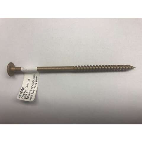 Hillman Power Pro 5/16 in. X 6 in. L Star Steel Lag Screw 1 pk, Pack of 40