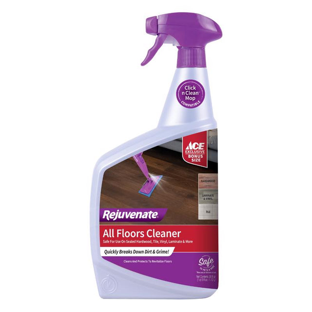Rejuvenate Clean Fresh Scent Floor Cleaner Liquid 38 oz, Pack of 6