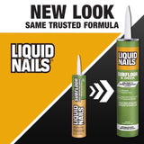 Liquid Nails Subfloor & Deck Synthetic Rubber Construction Adhesive 10 oz, Pack of 12