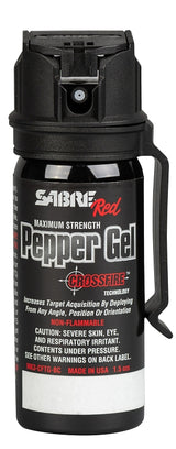 Sabre MK3-CFTG-BC Pepper Gel with Belt Clip, 1.8 oz, Black