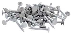 ProFIT 0132138 Hand Drive Roofing Nail, 2 in L, Flat Head, 11 ga, 1 lb