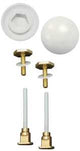 Keeney K835-171 EZ Install Cap and Bolt Set, White