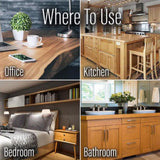 Old English No Scent Scratch Cover Polish Light Wood 8 oz Liquid, Pack of 6