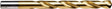 Irwin 63914 Jobber Drill Bit, 7/32 in Dia, 3-3/4 in OAL, Spiral Flute, 2-Flute, 7/32 in Dia Shank, Straight Shank