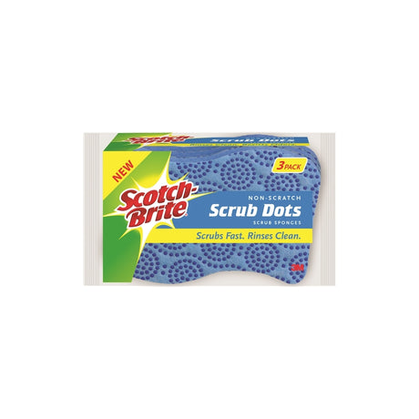 Scotch-Brite Non-Scratch Sponge For Multi-Purpose 2.6 in. L 3 pk
