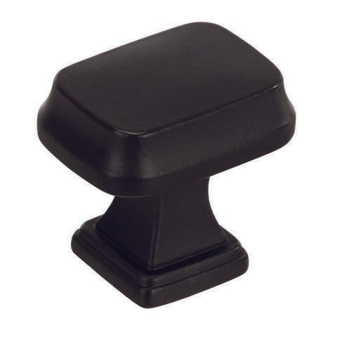 Amerock Grace Revitalize Collection Round Cabinet Knob 1-1/8 in. D 1-1/8 in. Black Bronze 1 pk