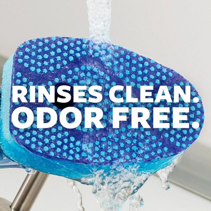 Scotch-Brite Advanced Heavy Duty Sponge Refill For Dishwand 1.65 in. L 2 pk