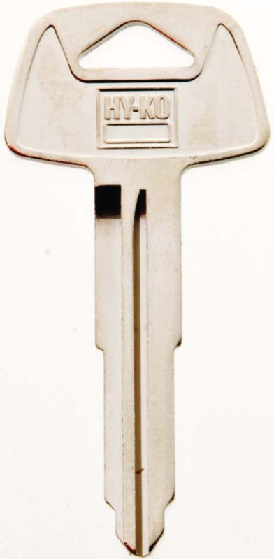 Hy-Ko 11010MIT3 Automotive Key Blank, Brass, Nickel, For: Mitsubishi Vehicle Locks, MIT3 Key Number, Pack of 10