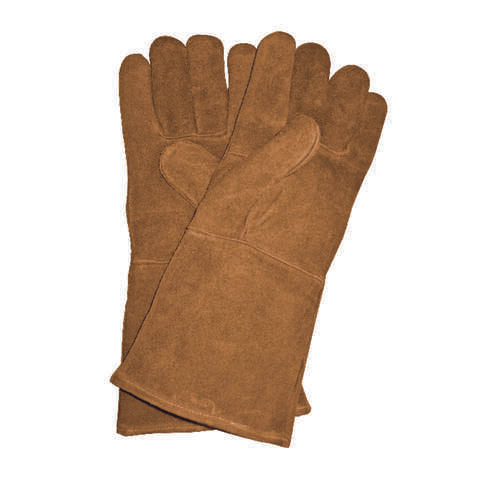 Panacea Unisex Indoor/Outdoor Fireplace Hearth Gloves Brown One Size Fits All 1 pair