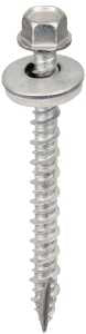 Acorn International SW-MW2G250 Screw, #9 Thread, High-Low, Twin Lead Thread, Hex Drive, Self-Tapping, Type 17 Point