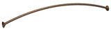 Moen DN2160OWB Shower Rod, 60 to 72 in L Adjustable, 1 in Dia Rod, Stainless Steel, Old World Bronze
