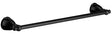 Moen Caldwell Y3124BL Towel Bar, 24 in L Rod, Zinc, Matte, Wall Mounting