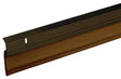 Frost King A82/36BR Door Sweep, 36 in L, 2-3/8 in W, Aluminum Flange, Vinyl Insert