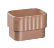 Euramax M1623HPC Connector, 5 in Gutter, Vinyl, Brown
