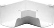 Euramax M0504HPT Gutter Inside Corner, 5 in Gutter, Vinyl, White