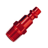 Tru-Flate Tru-Match Aluminum I/M Style Plug 1/4 in. Male 1 pc, Pack of 10