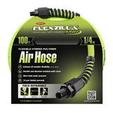 Legacy Flexzilla Pro 100 ft. L X 1/4 in. D Hybrid Polymer Air Hose 300 psi Zilla Green
