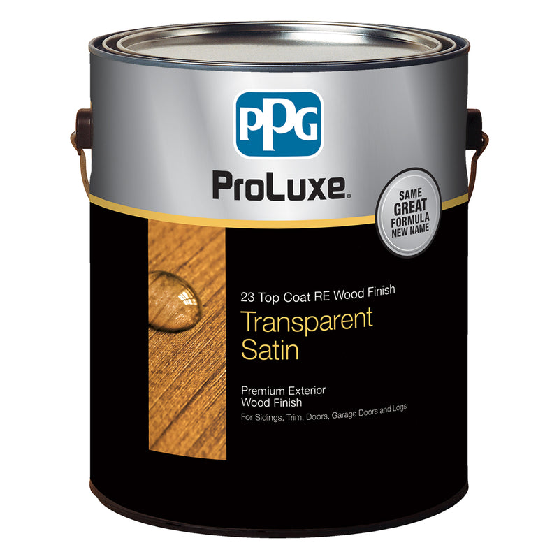 ProLuxe Cetol 23 Plus RE Transparent Satin Butternut Acrylic/Alkyd/Urethane Wood Finish 1 gal, Pack of 4