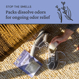 Fresh Wave Lavender Lavender Scent Odor Removing Packs 4.5 oz Beads, Pack of 6