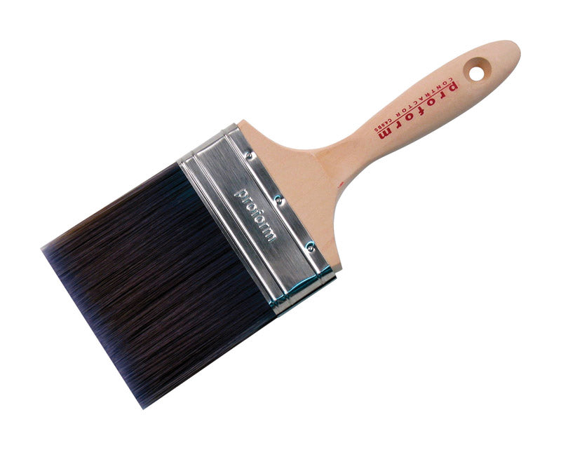 Proform 4 in. Soft Straight Contractor Paint Brush