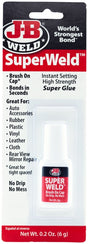 J-B Weld 33106 Super Glue, Liquid, Clear, 6 g, Bottle