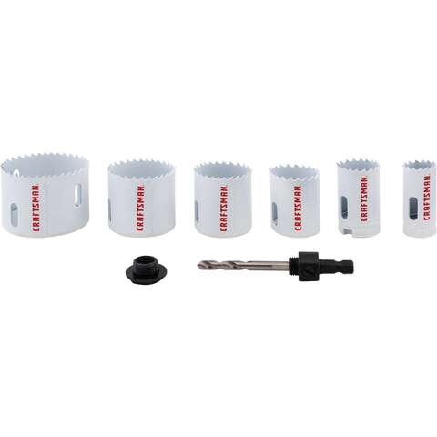 Craftsman Bi-Metal Hole Saw Kit 7 pc