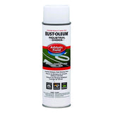 Rust-Oleum Industrial Choice White Inverted Striping Paint 17 oz, Pack of 6