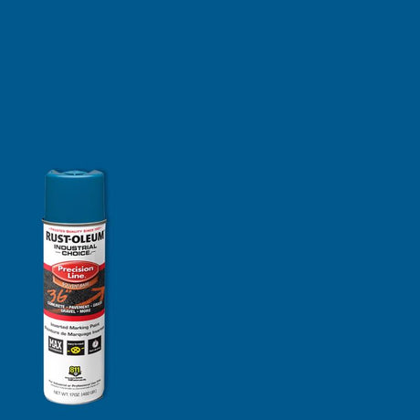 Rust-Oleum Industrial Choice Blue Inverted Marking Paint 17 oz, Pack of 6
