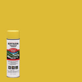 Rust-Oleum Industrial Choice Yellow Inverted Striping Paint 17 oz, Pack of 6