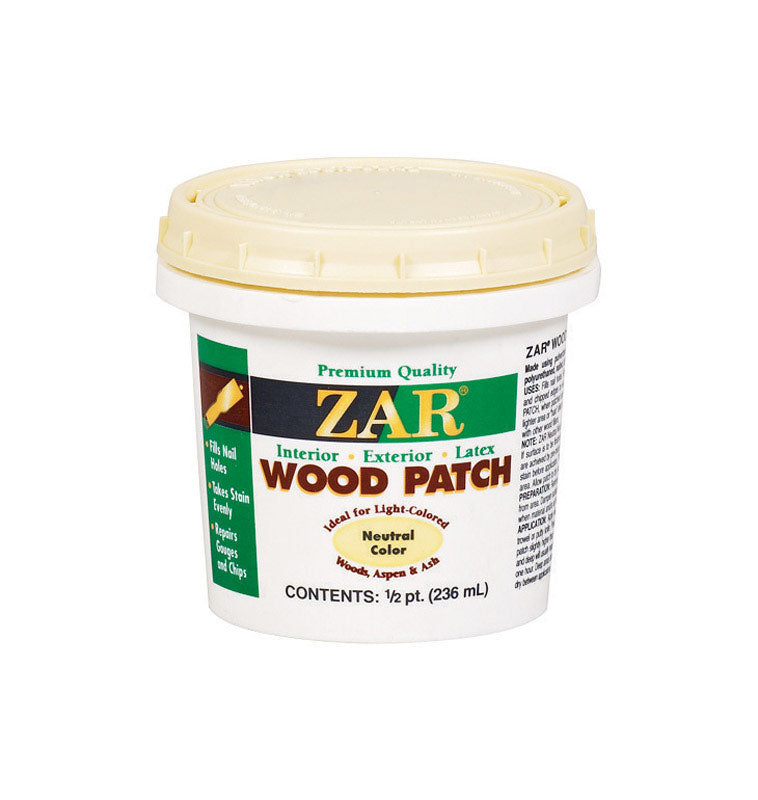 ZAR Neutral Latex Wood Patch 0.5 pt, Pack of 6