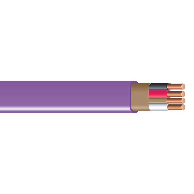 Romex 12/3NM-WGX1000FT Sheathed Cable, 12 AWG Wire, 3-Conductor, 1000 ft L, Copper Conductor, PVC Insulation