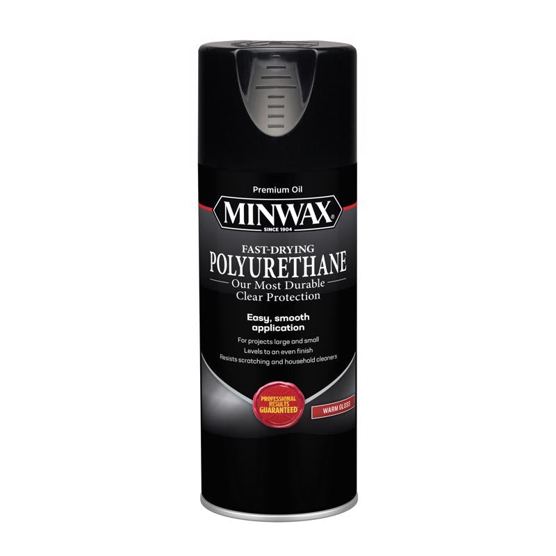 Minwax Gloss Clear Oil-Based Fast-Drying Polyurethane 11.5 oz, Pack of 6