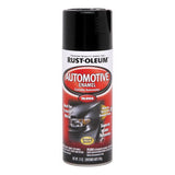 Rust-Oleum Automotive Gloss Black Enamel Spray Paint 12 oz, Pack of 6