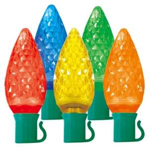 Hometown Holidays 2370/U14E325B Spool Light, 4.8 W, 70-Lamp, Multi-Color Lamp, 25,000 hr Average Life