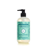 Mrs. Meyer's Clean Day Organic Mint Scent Hand Soap 12.5 oz, Pack of 6