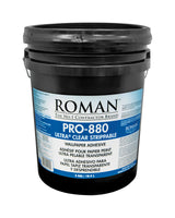 Roman PRO-880 Ultra Clear Strippable High Strength Starch Ultra Clear Wallpaper Adhesive 5 gal